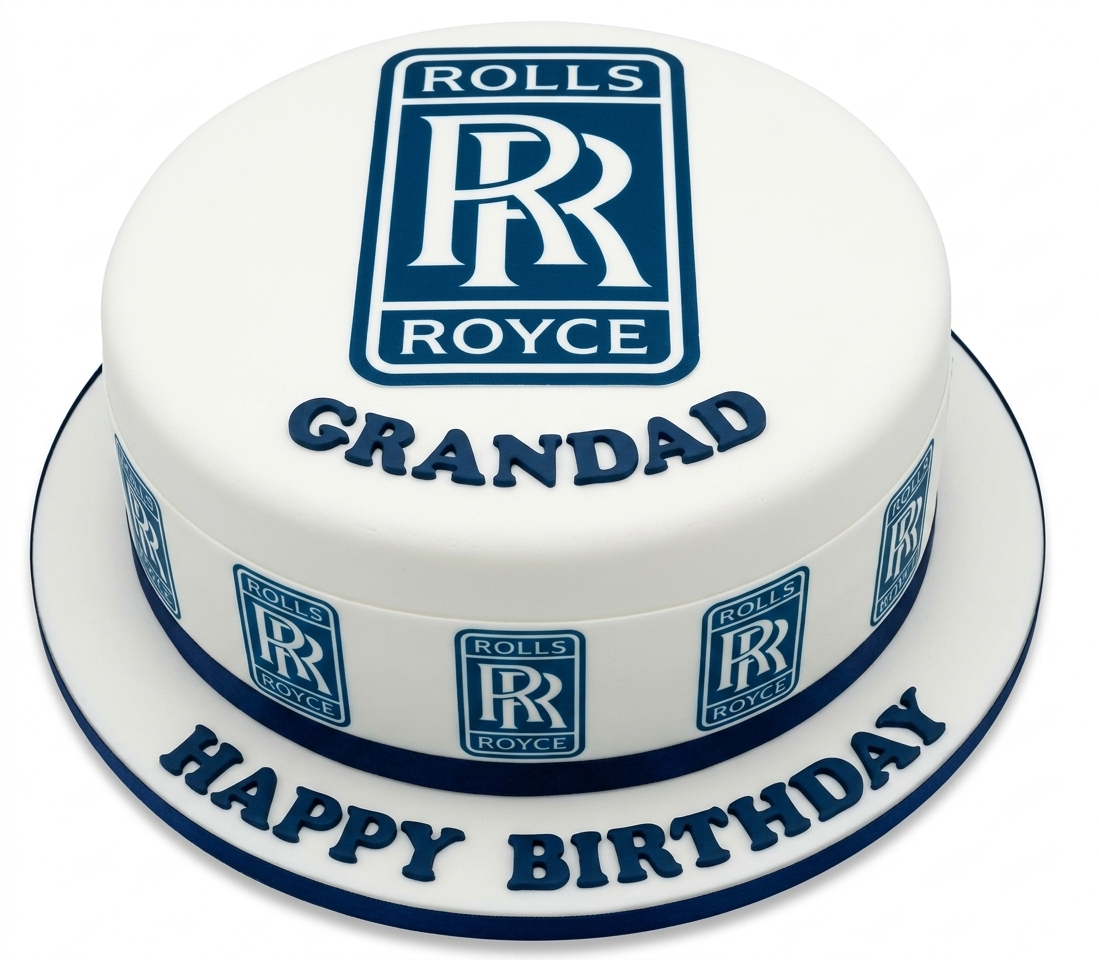Rolls Royce Birthday Cake for Men
