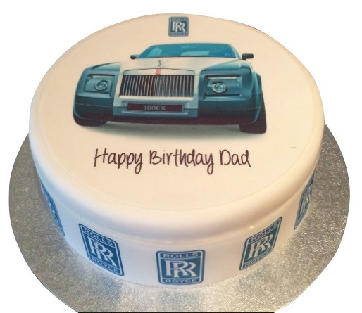 Rolls Royce Birthday Cake