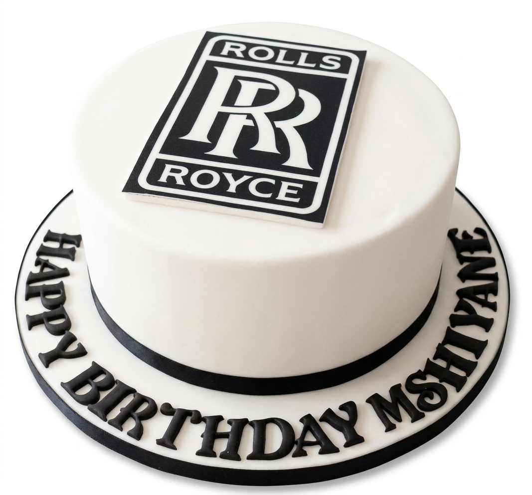 Rolls Royce Birthday Cake