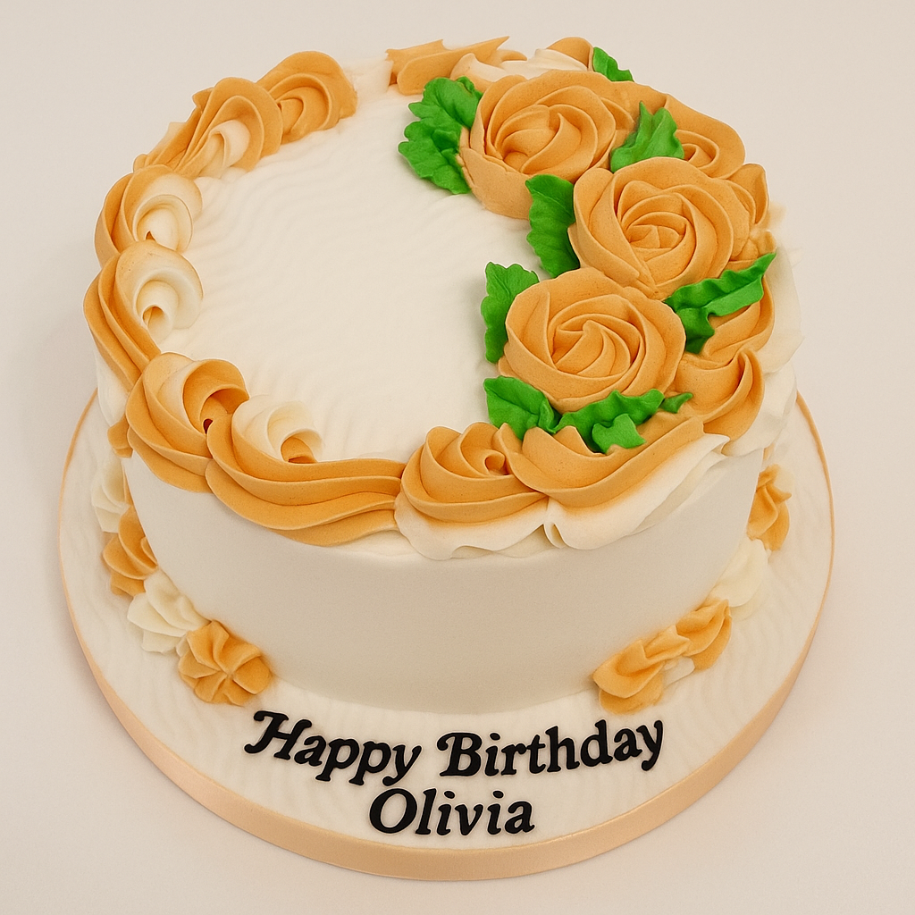  Rose Birthday Topper