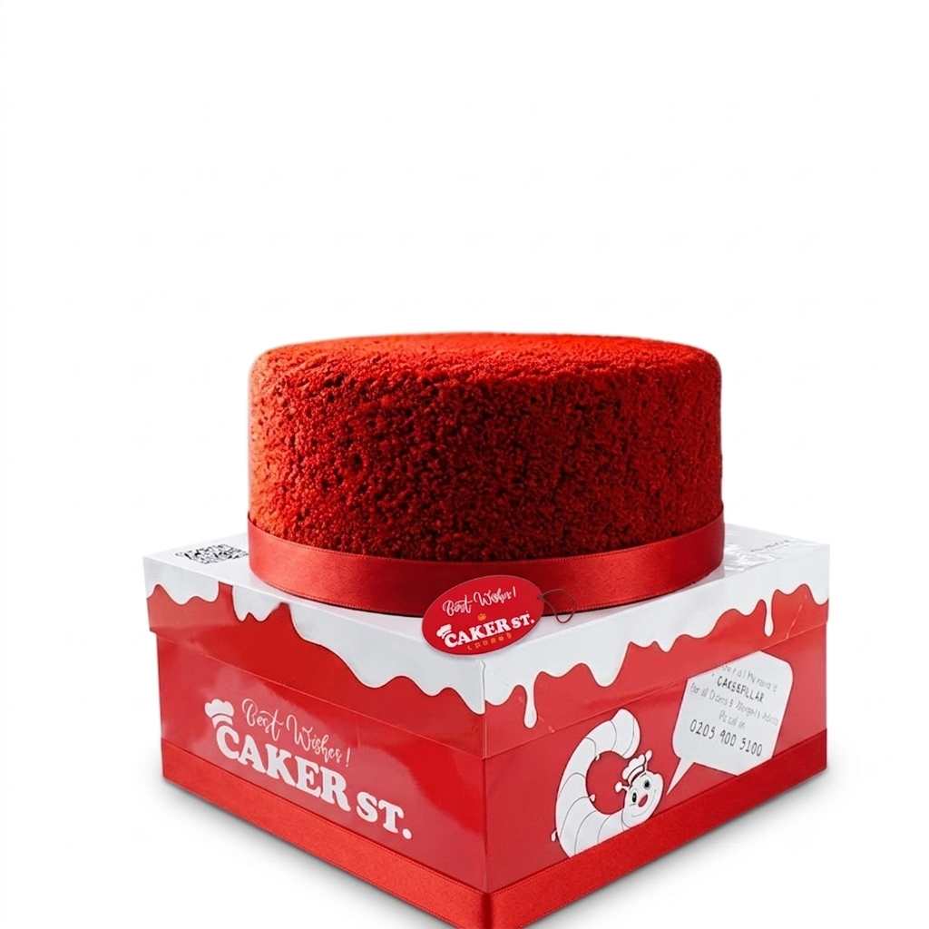 Classic Red Velvet Birthday Cake