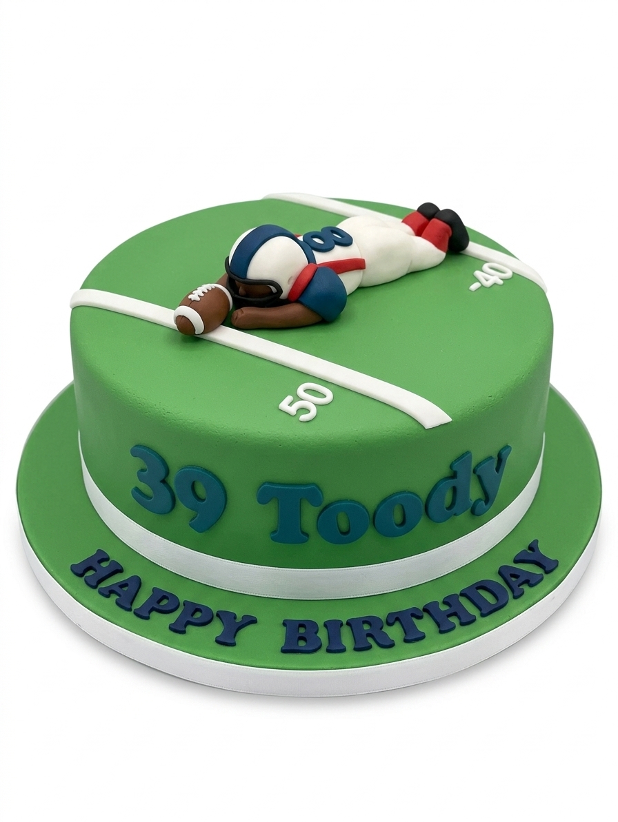 Football Birthday Cake for Men