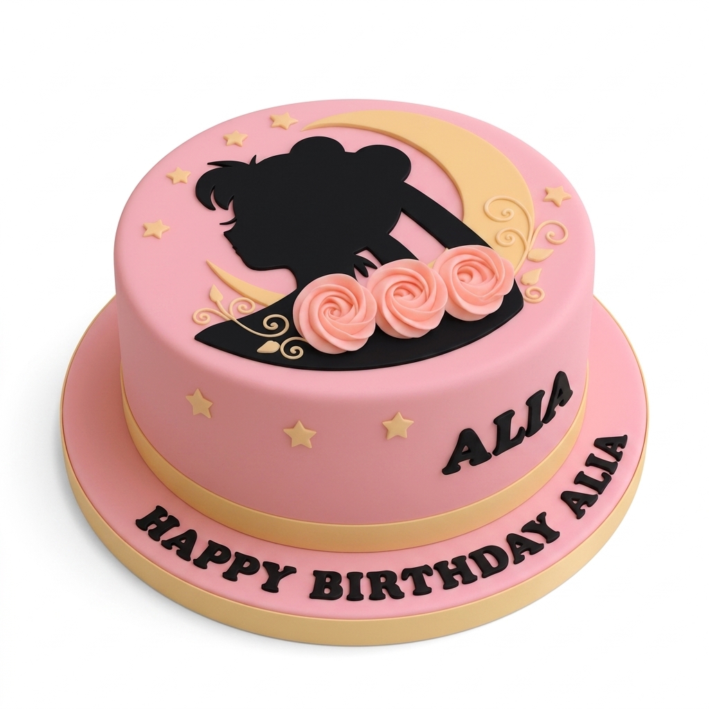 Sailor Moon Birthday Cake