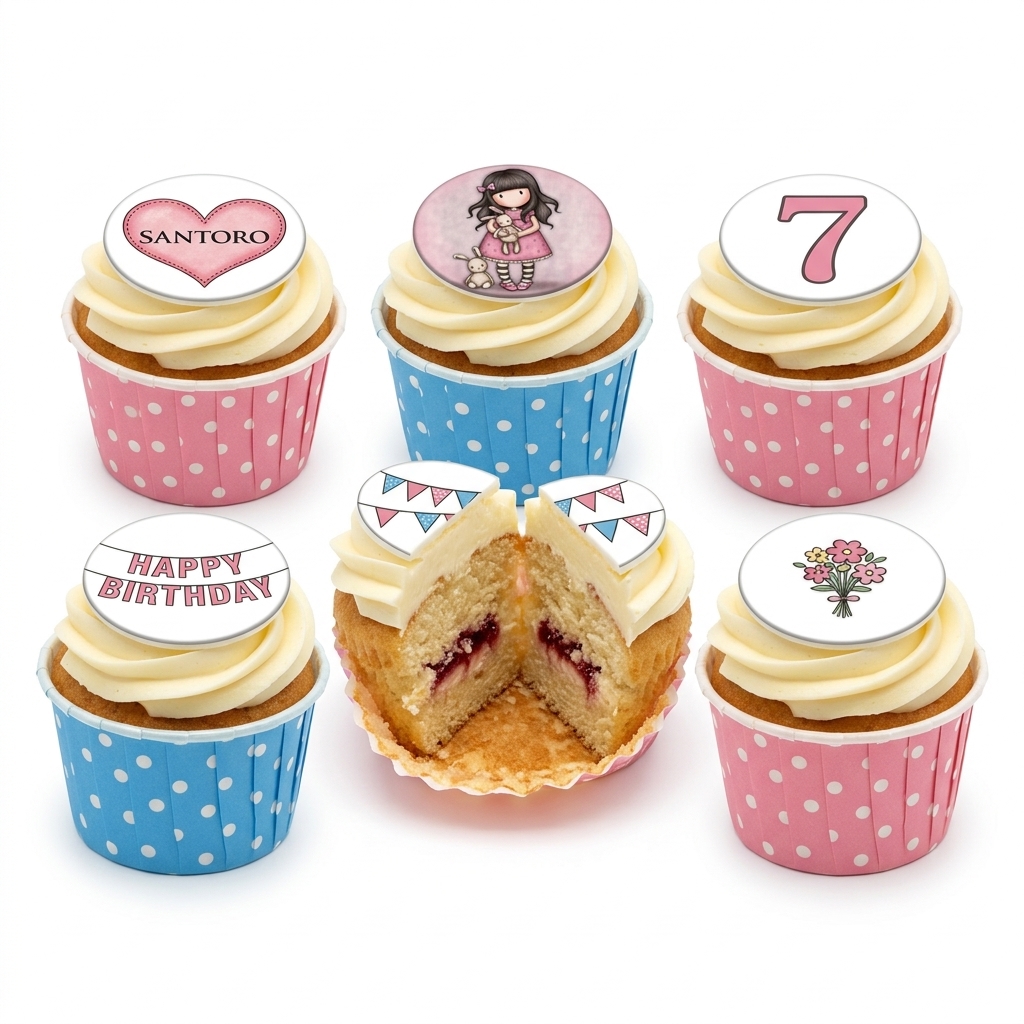 Santoro Gorjuss Birthday Cupcakes for Girls
