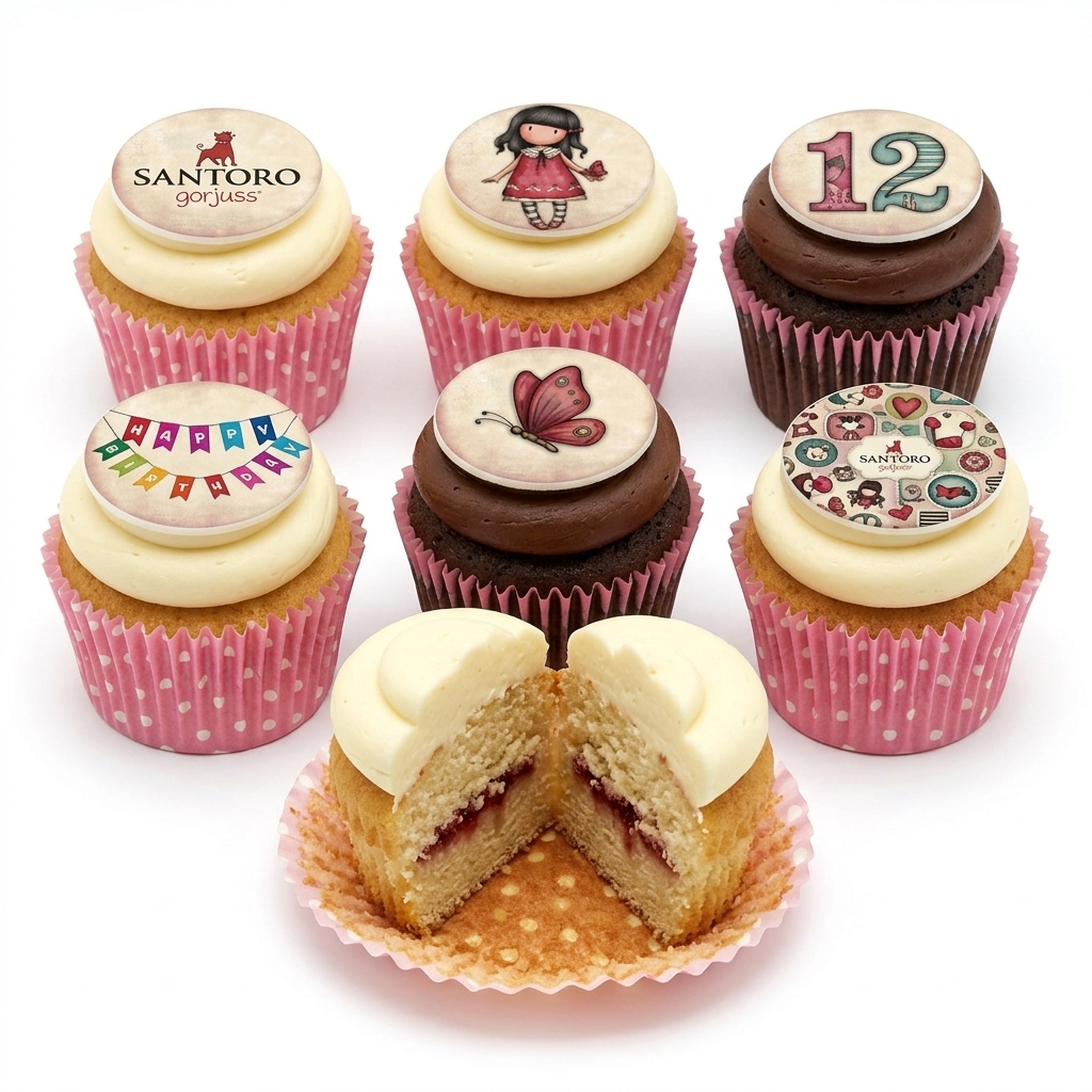 Santoro Gorjuss Birthday Cupcakes