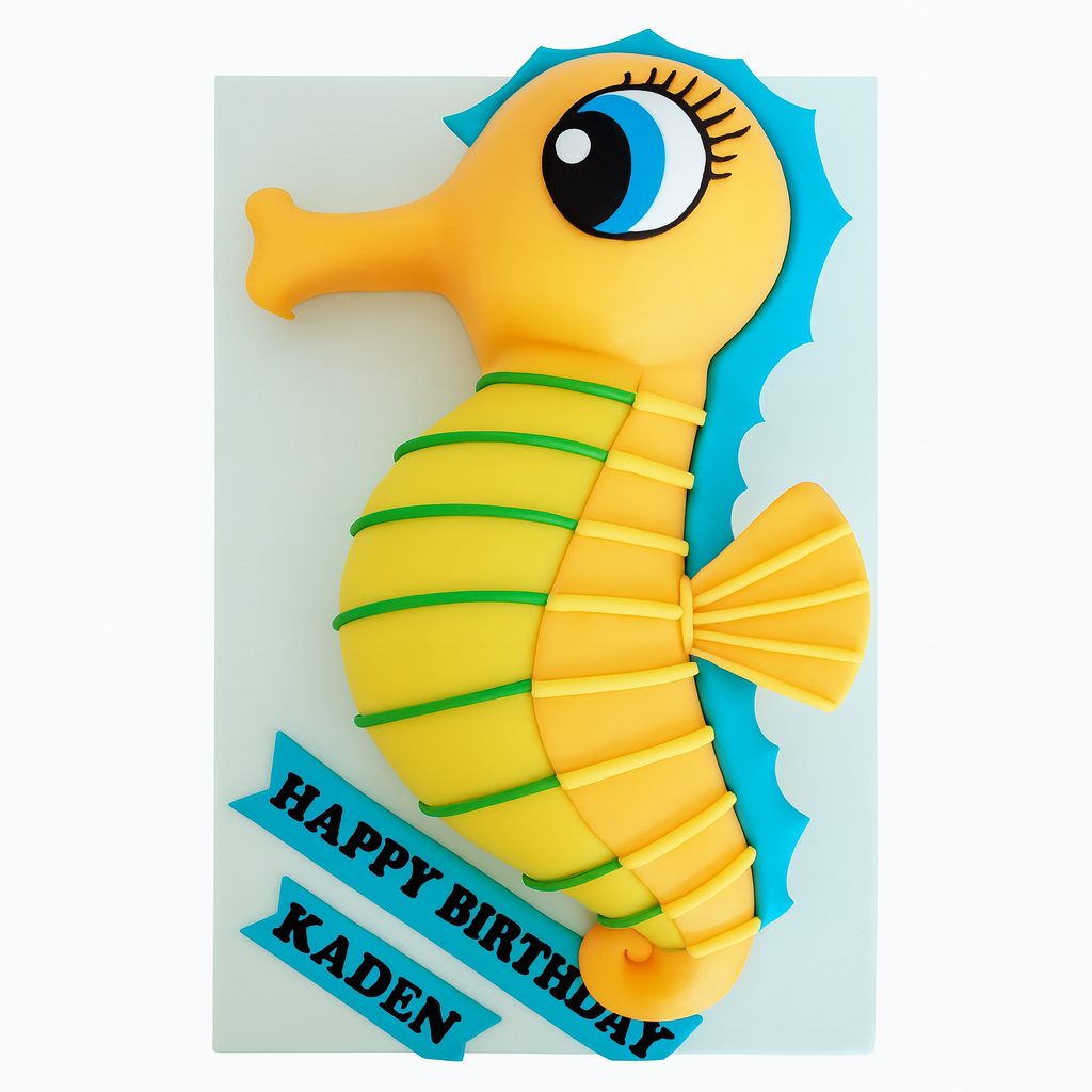 Seahorse Cake