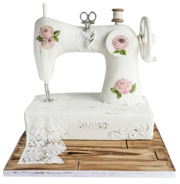 Sewing Theme Cake 