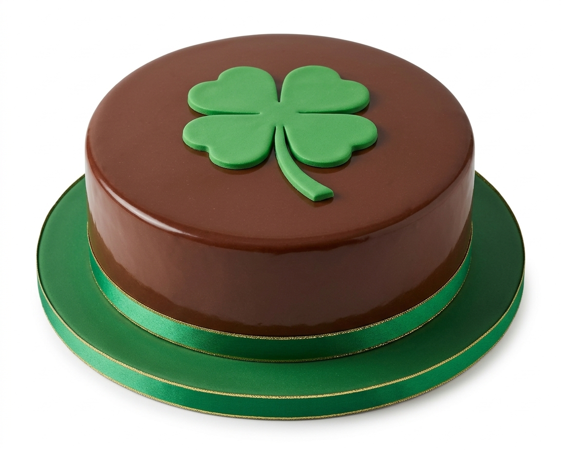 Shamrock Celebration Cake