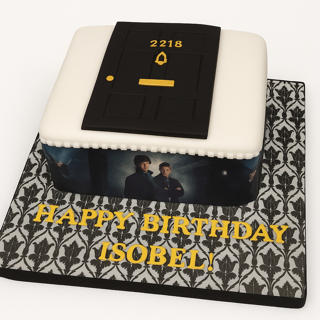 Sherlock Cake