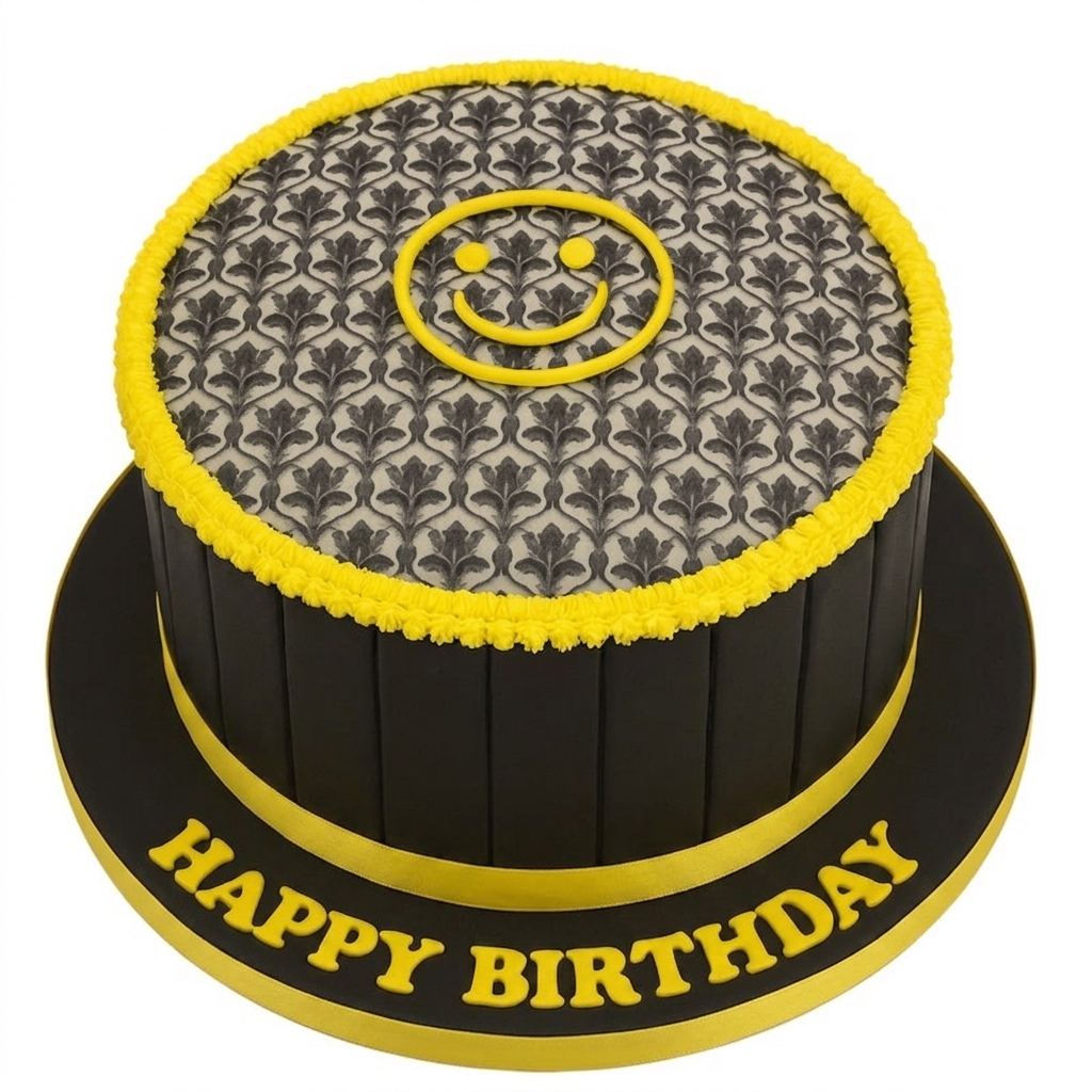 Sherlock Holmes Detective Birthday Cake