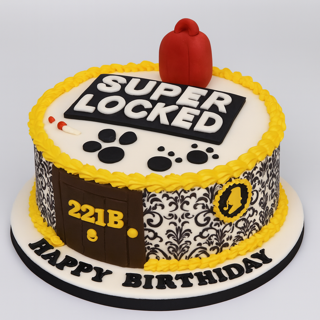 Sherlock Cake