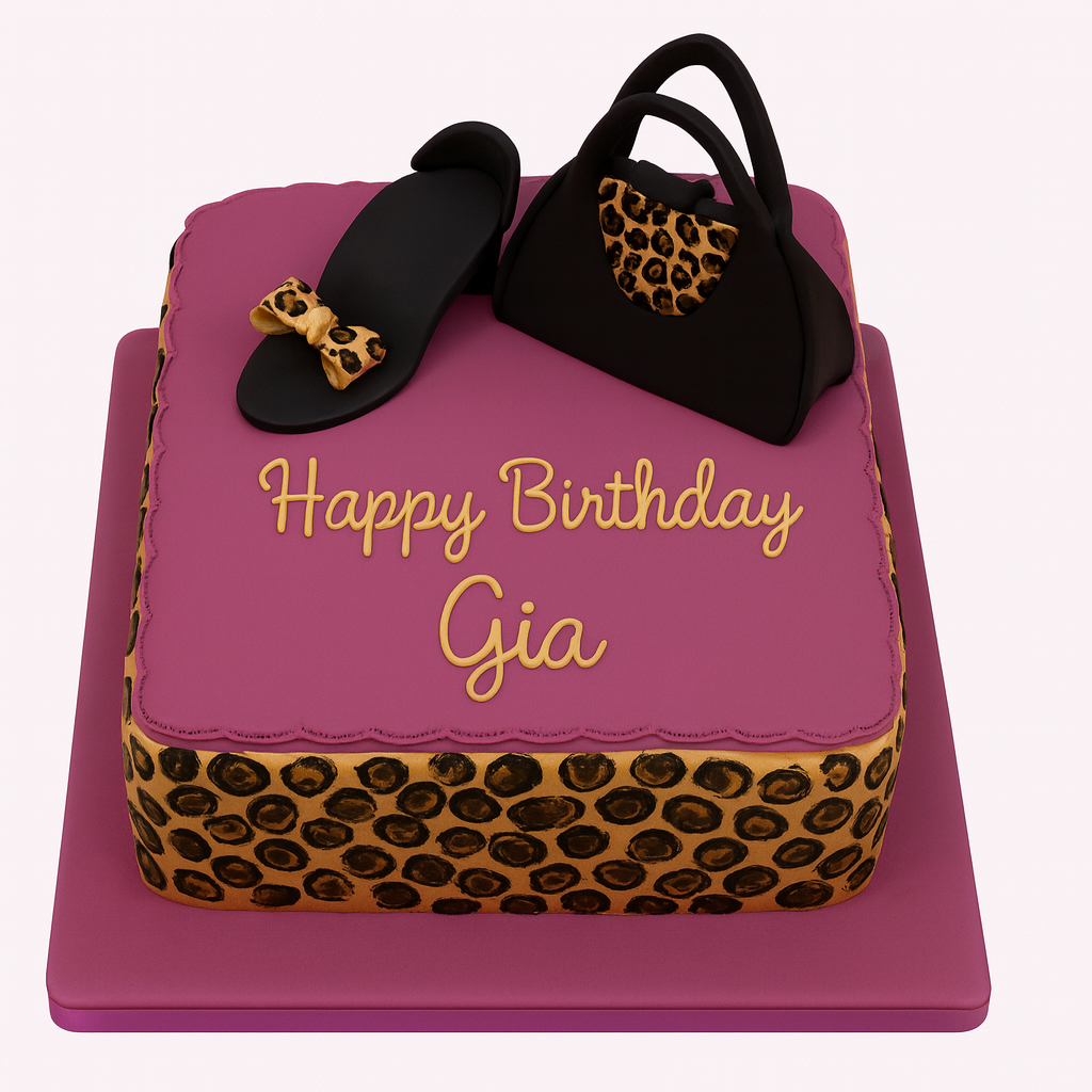 Shopping-birthday cake