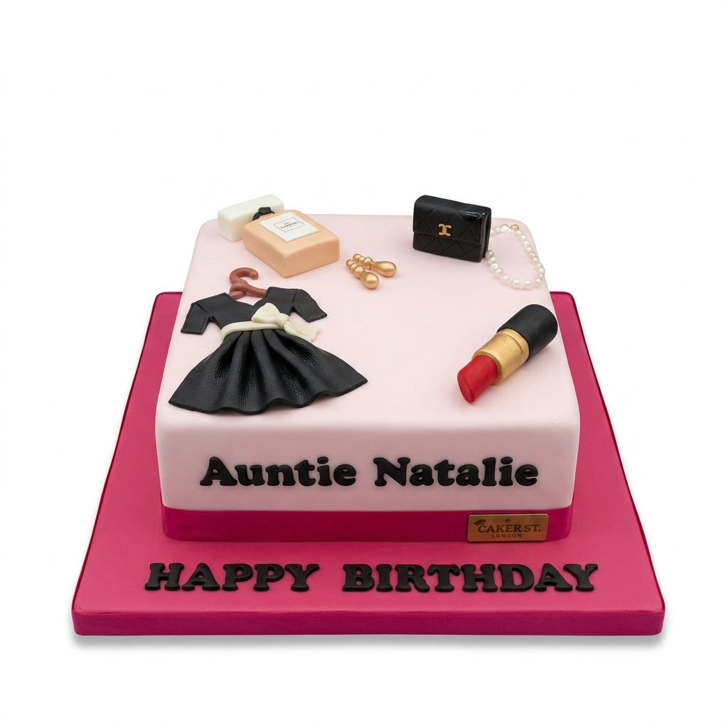 Ladies Fashion Birthday Cake