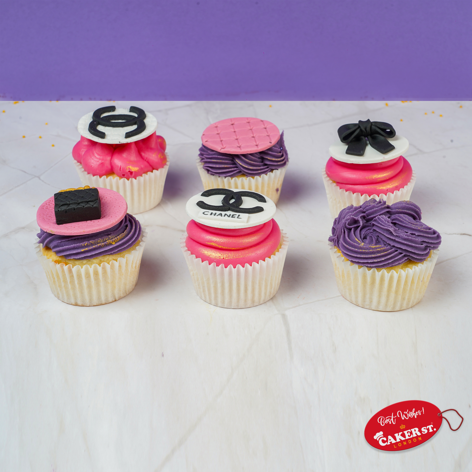  Signature Chanel Cupcakes
