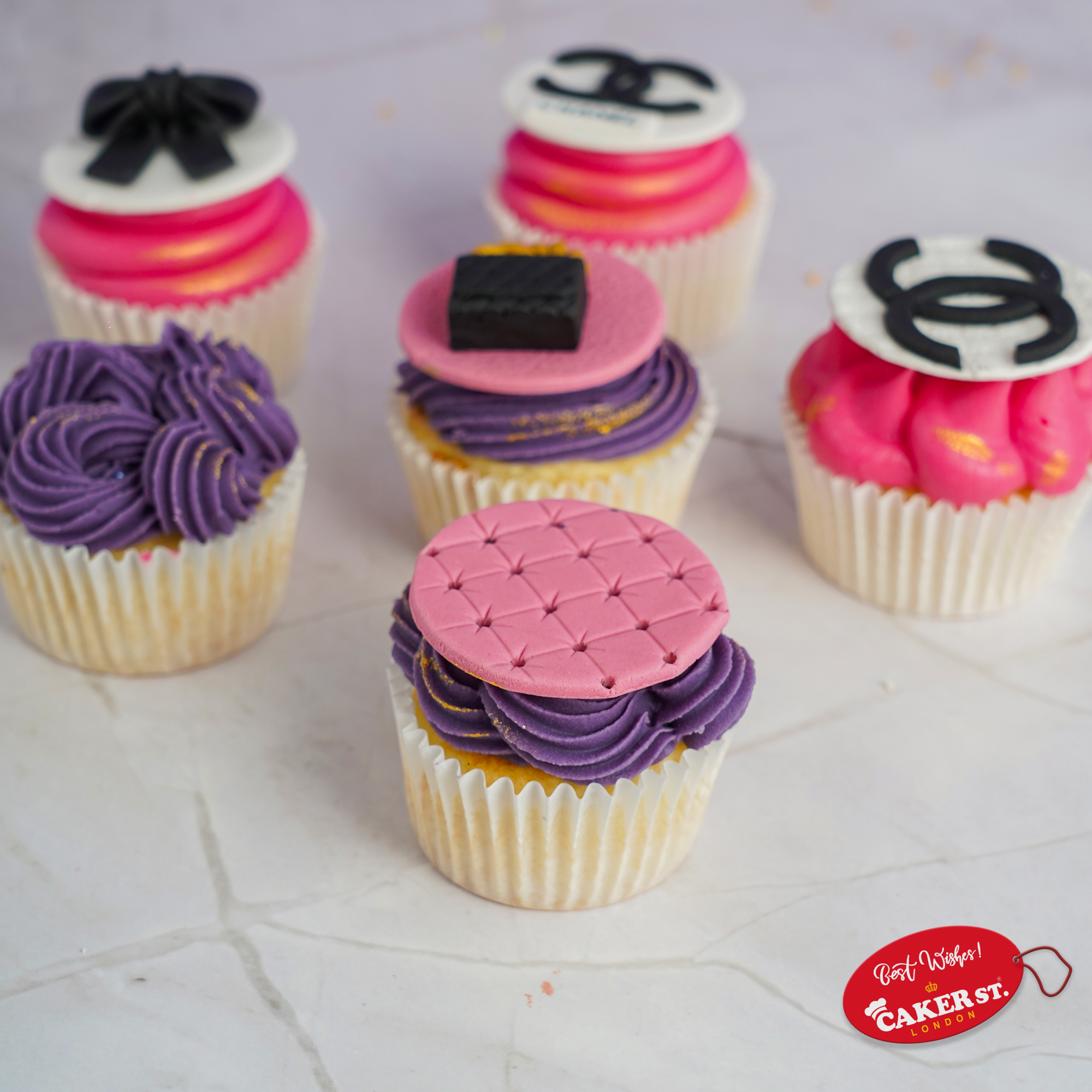  Signature Chanel Cupcakes