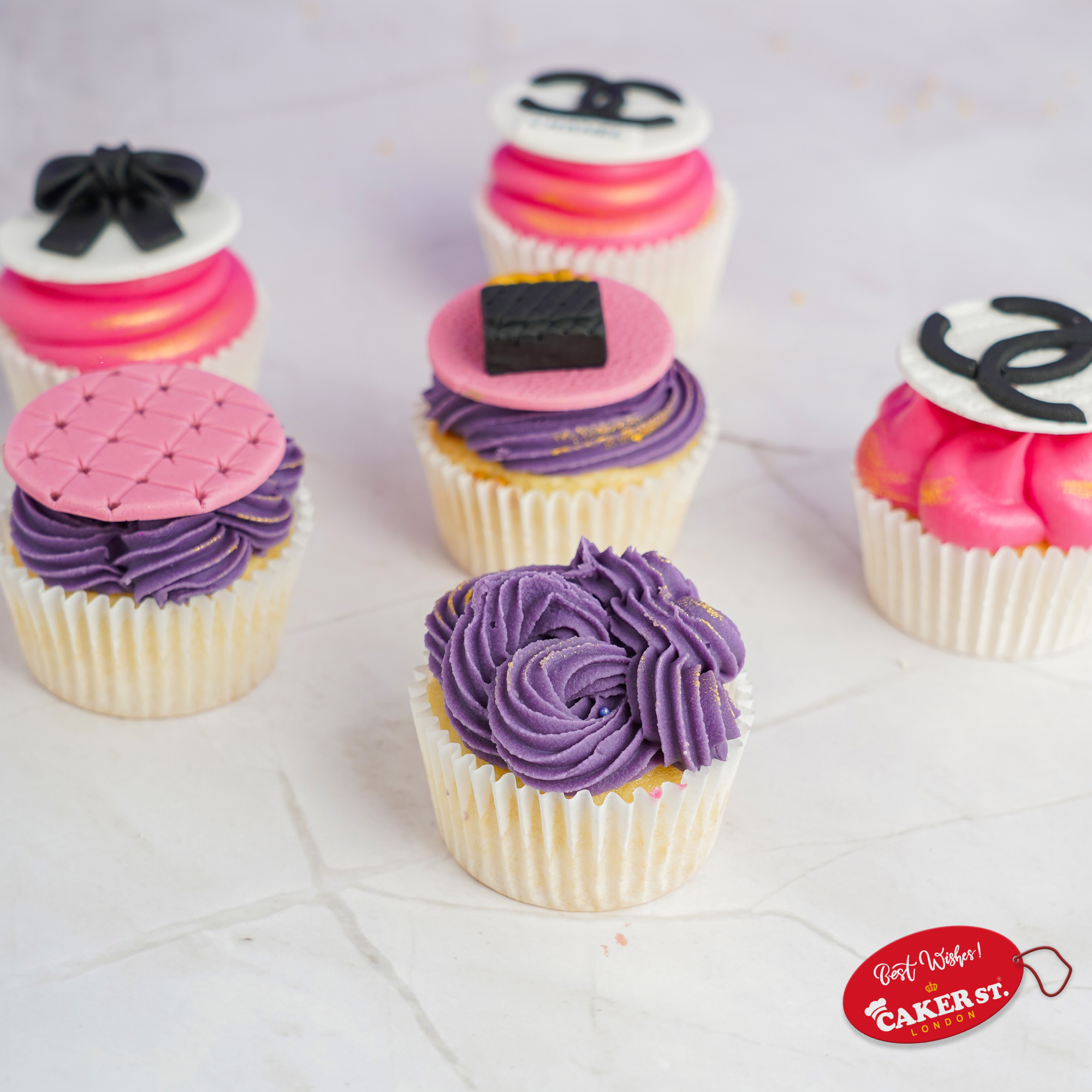  Signature Chanel Cupcakes