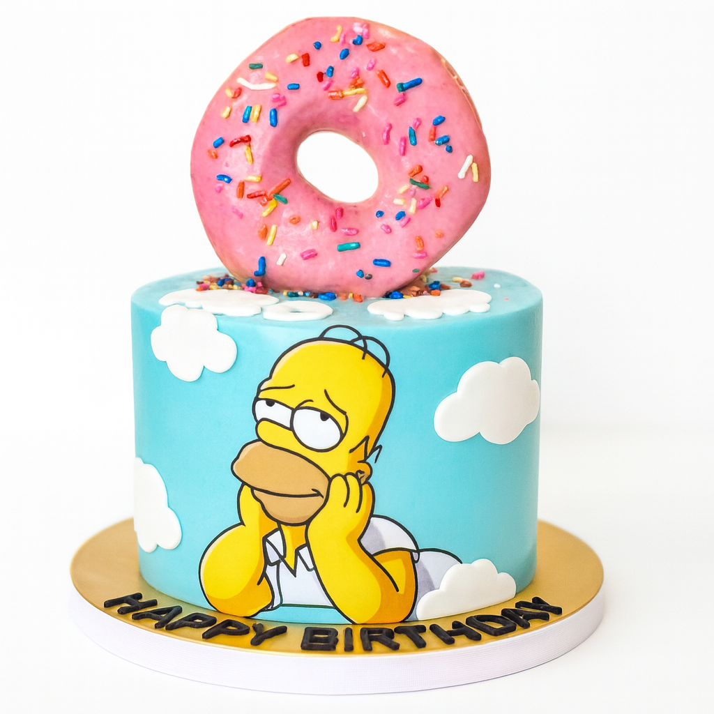 Simpsons Cake