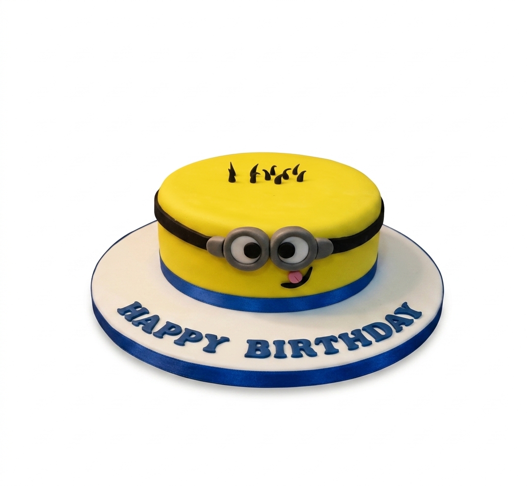 Minion Birthday Cake