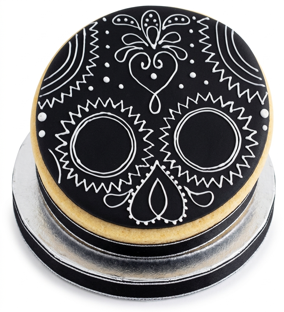 Sugar Skull Birthday Cake