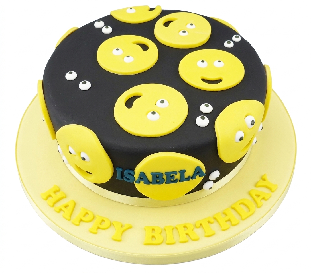 Kids Monster Theme Birthday Cake