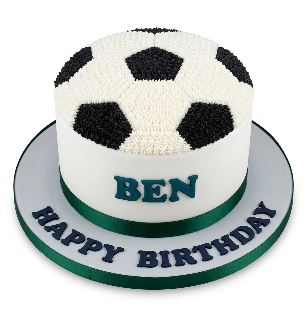 Football Birthday Cake