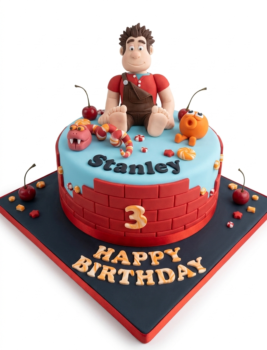 Wreck-It Ralph Kids Birthday Cake