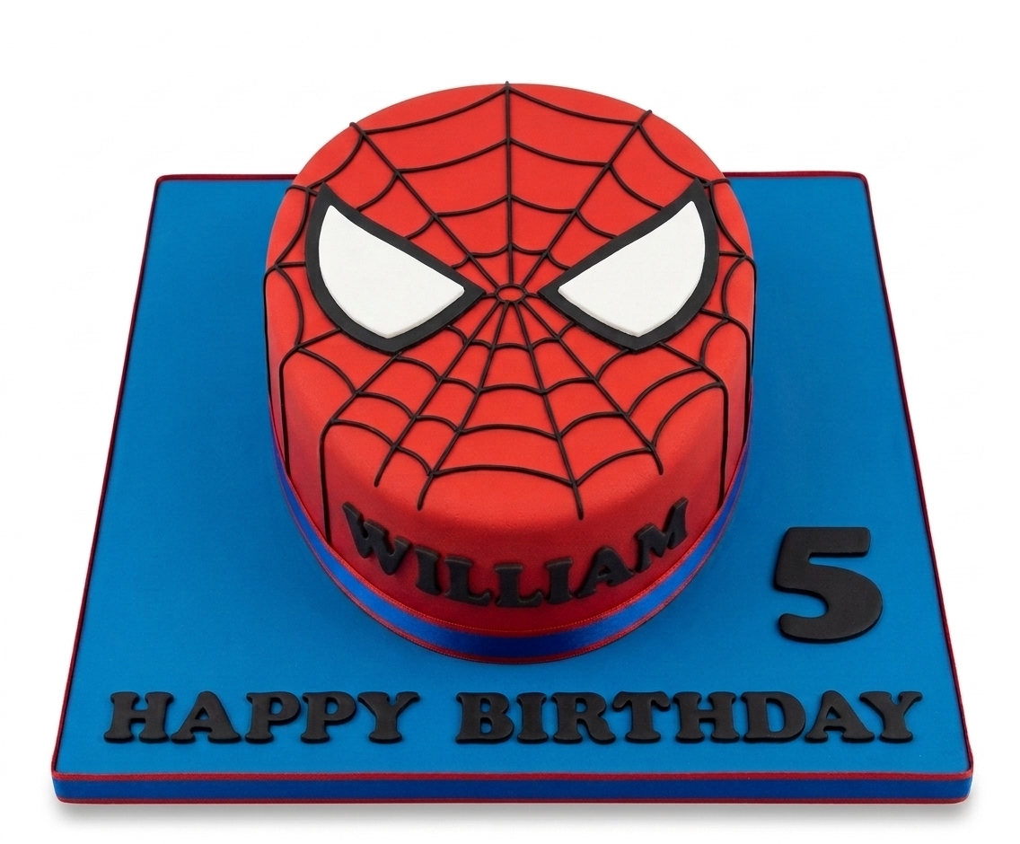 Spider-Man Birthday Cake for Kids