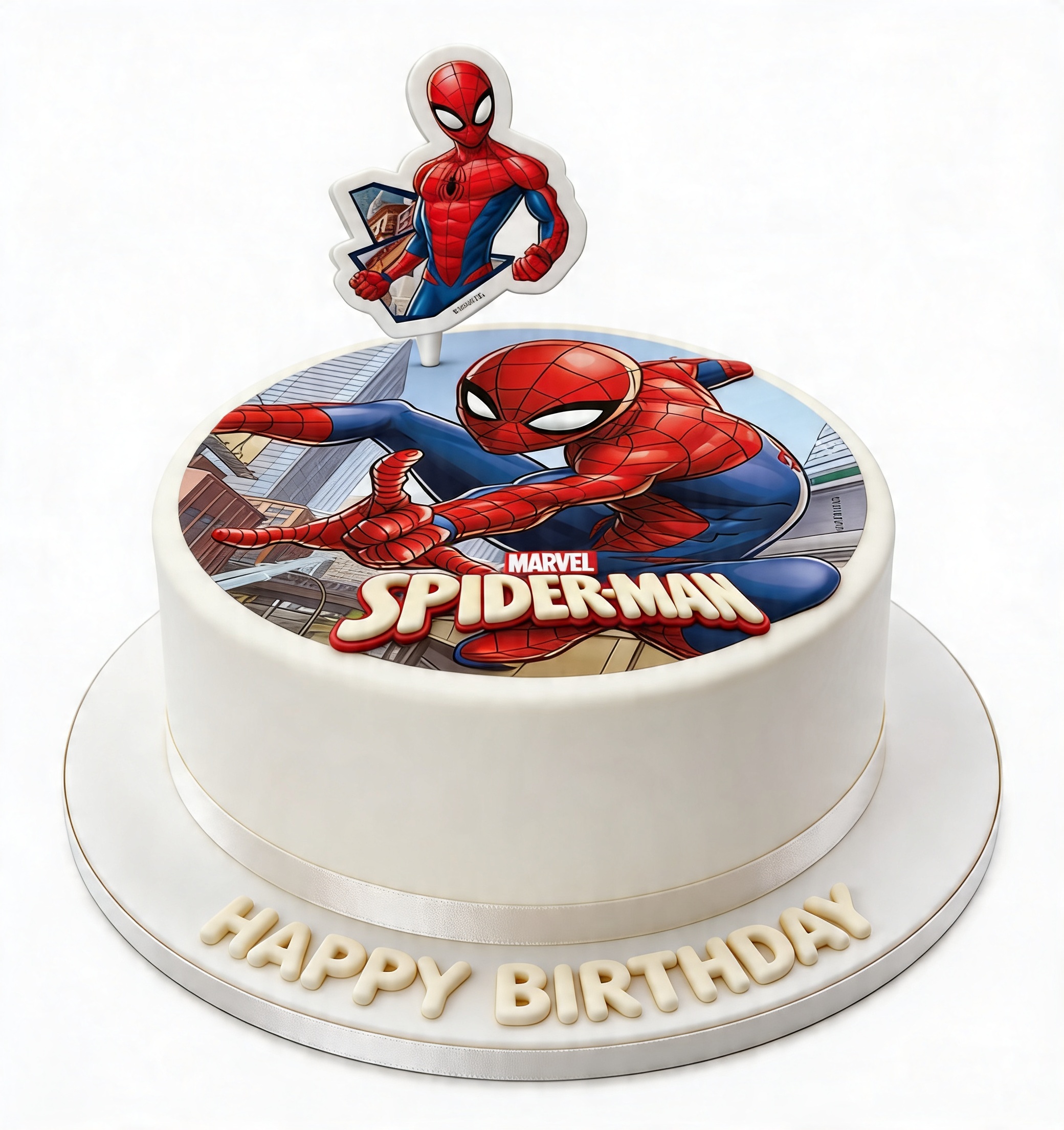 Spiderman Birthday Cake for Kids