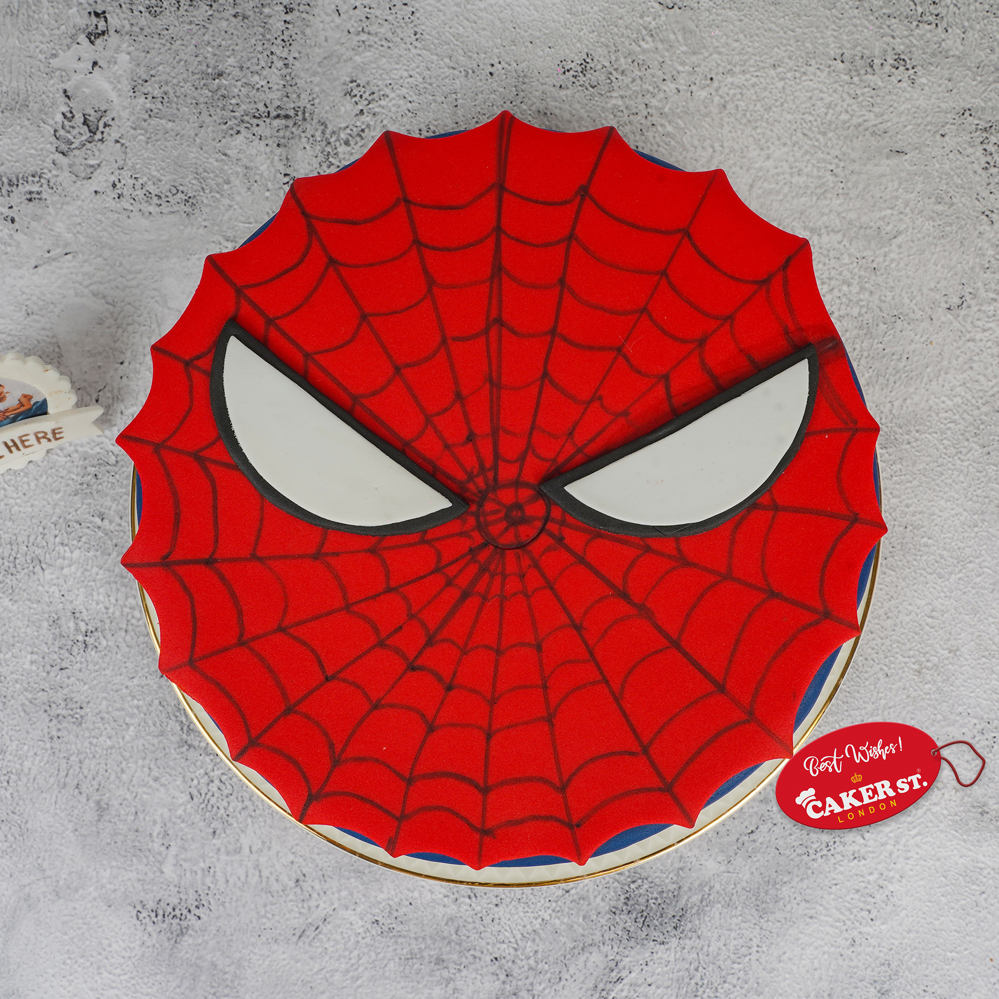 Spiderman themed Birthday Cake