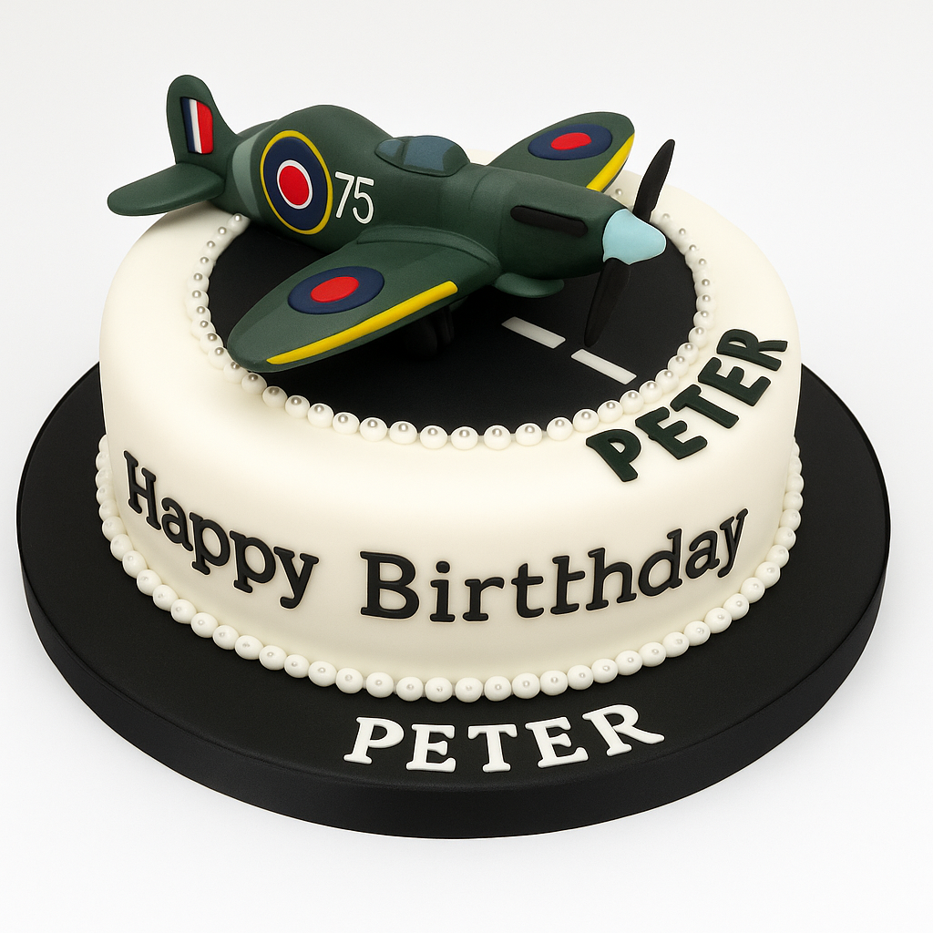 Spitfire Aeroplan  cake