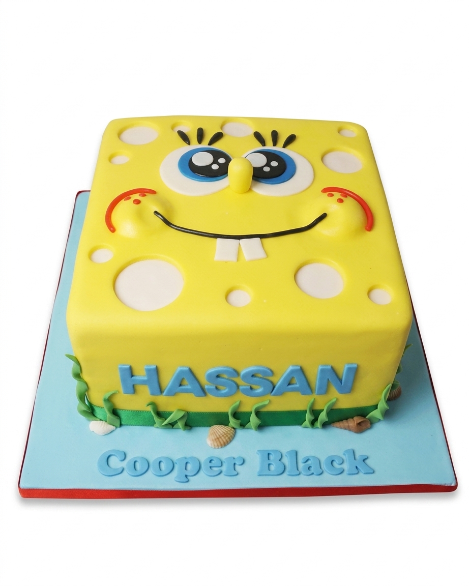 Spongebob Birthday Cake for Kids