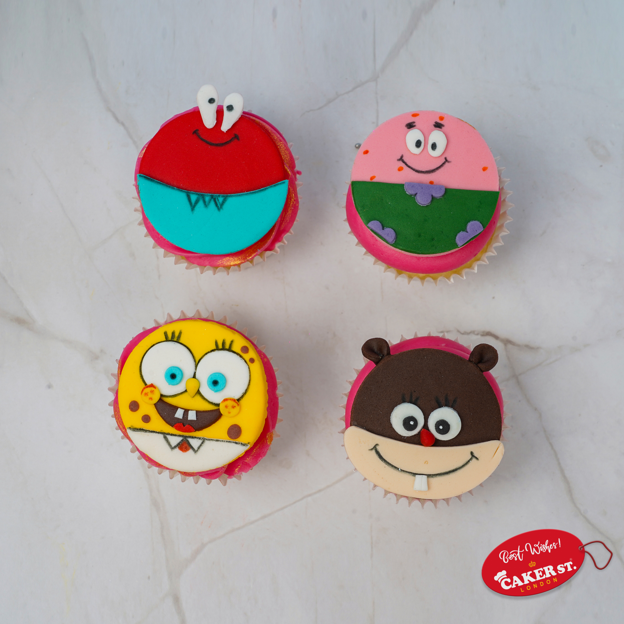 Spongebob-Tastic Treats Cupcakes