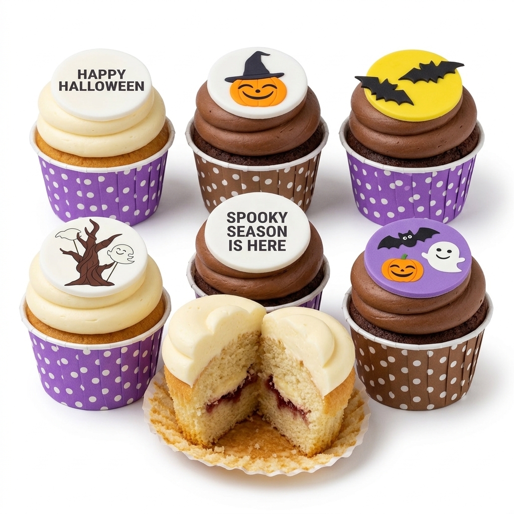 Spooky Halloween Cupcakes