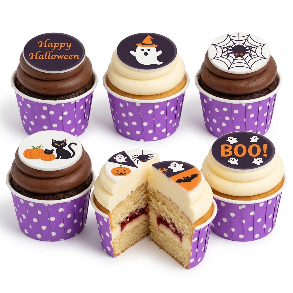 Spooky Halloween Cupcakes