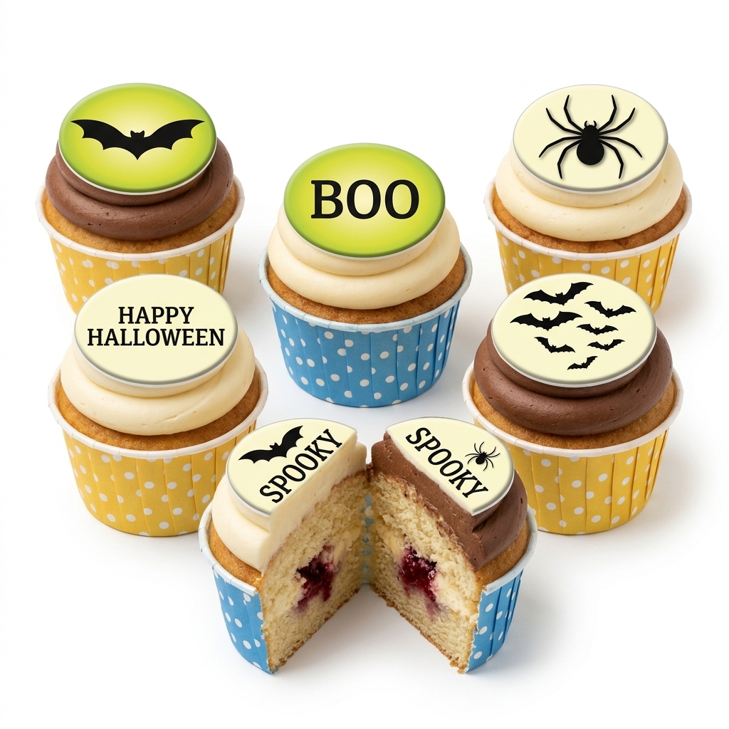 Spooky Halloween Cupcakes