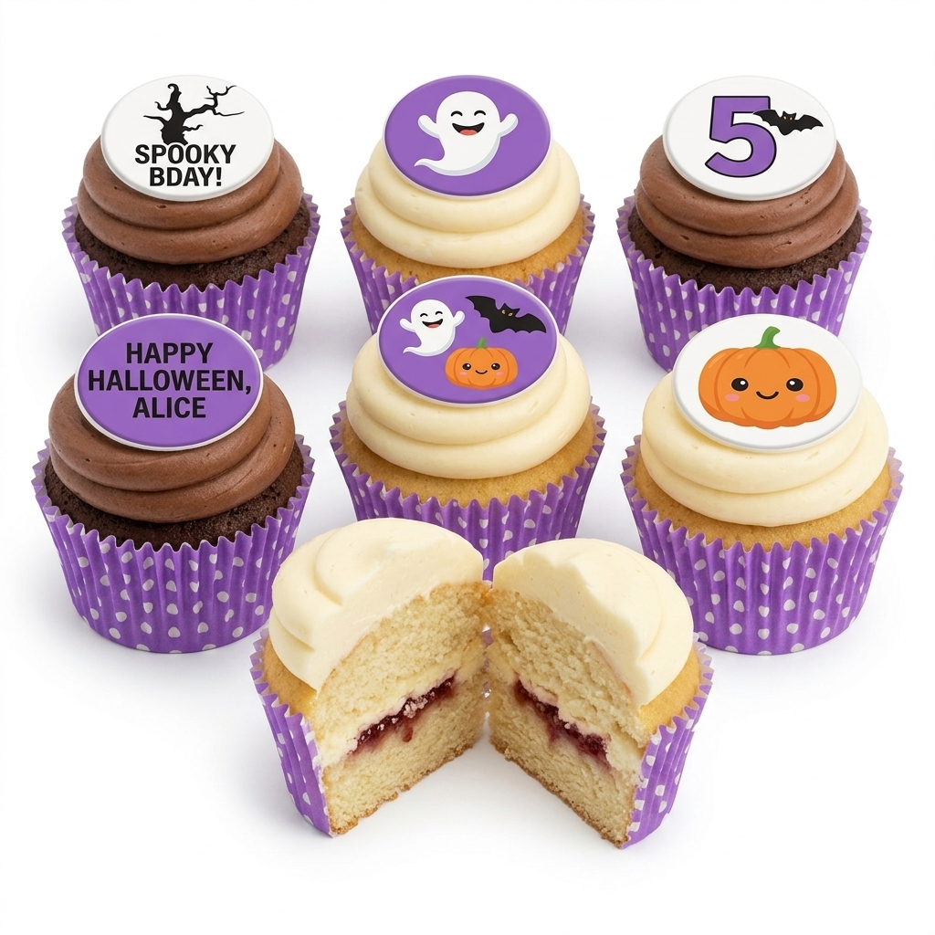 Spooky Halloween Cupcakes