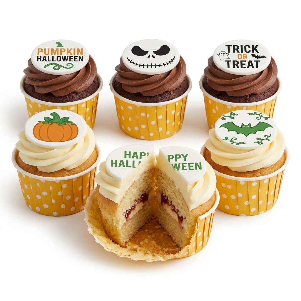 Spooky Halloween Cupcakes