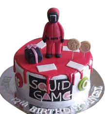 Squid Game Cake for Adults