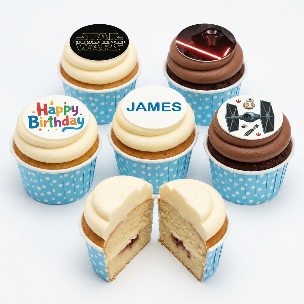 Star Wars Birthday Cupcakes
