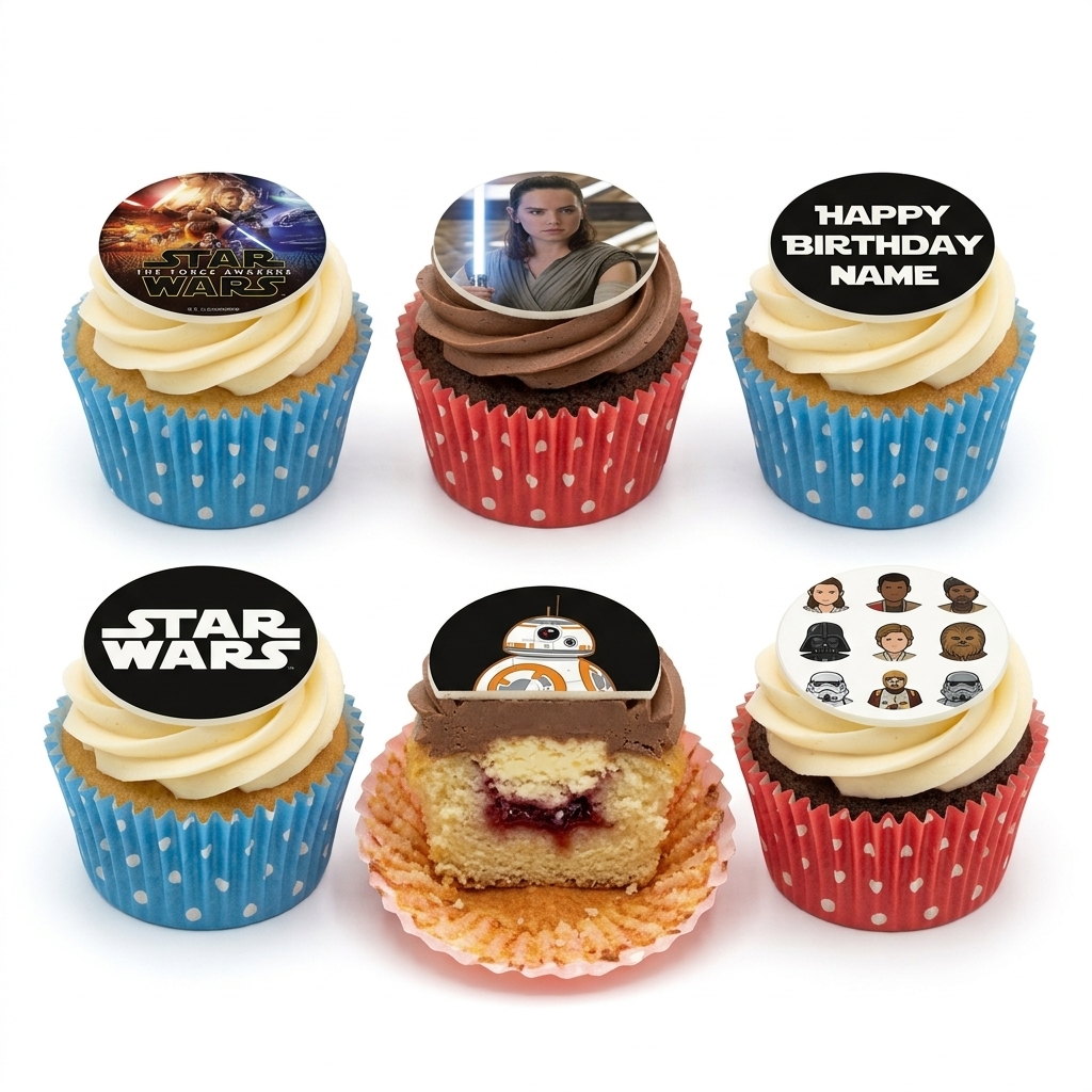 Star Wars Birthday Cupcakes