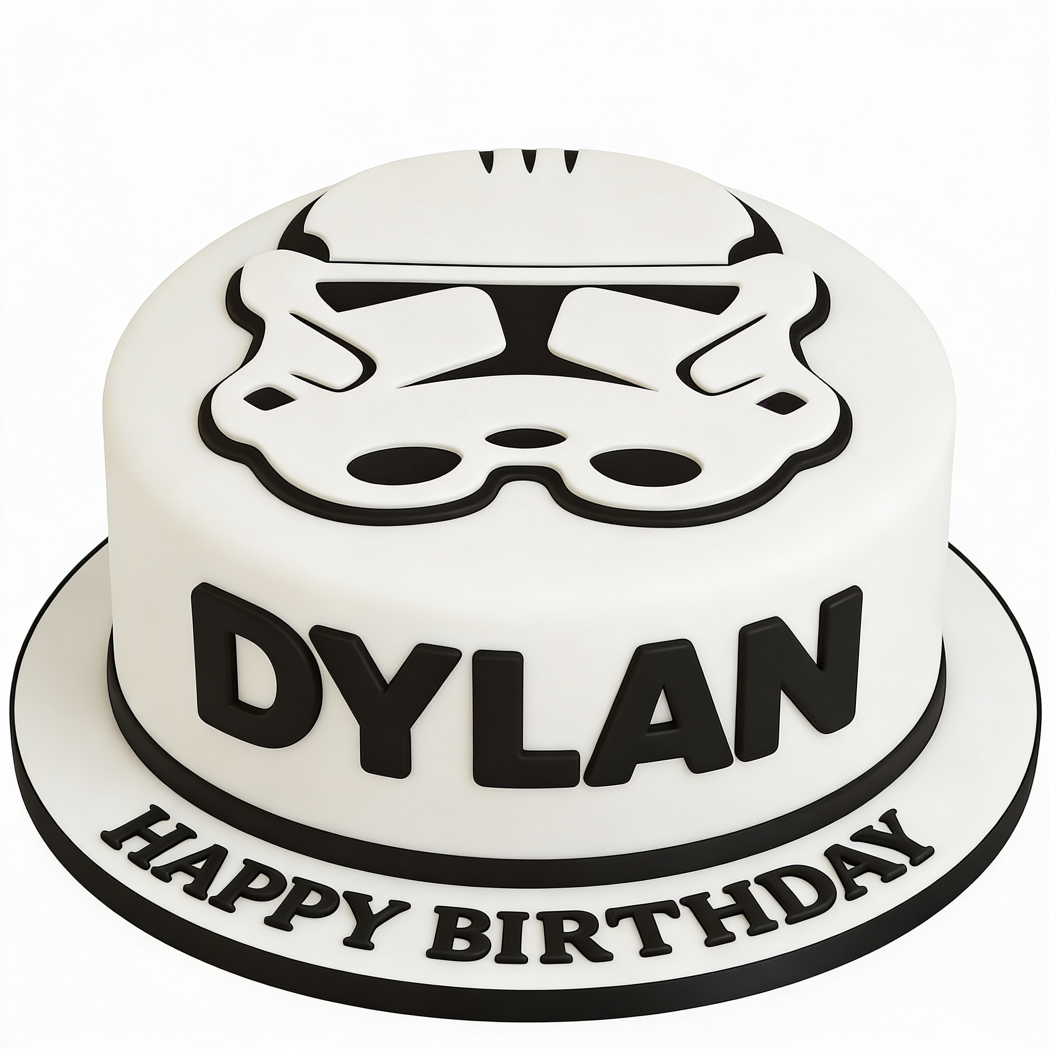 Star Wars Stormtrooper Birthday Cake