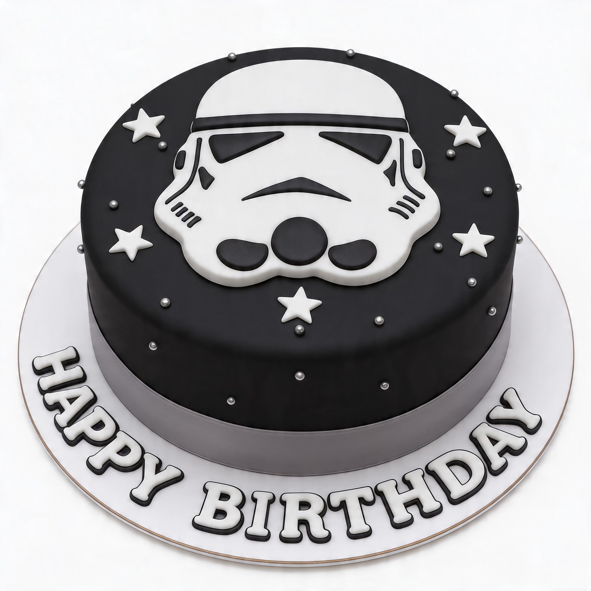 Star Wars Stormtrooper Birthday Cake