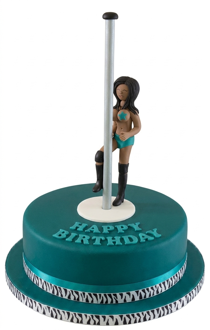 Stripper Birthday Cake