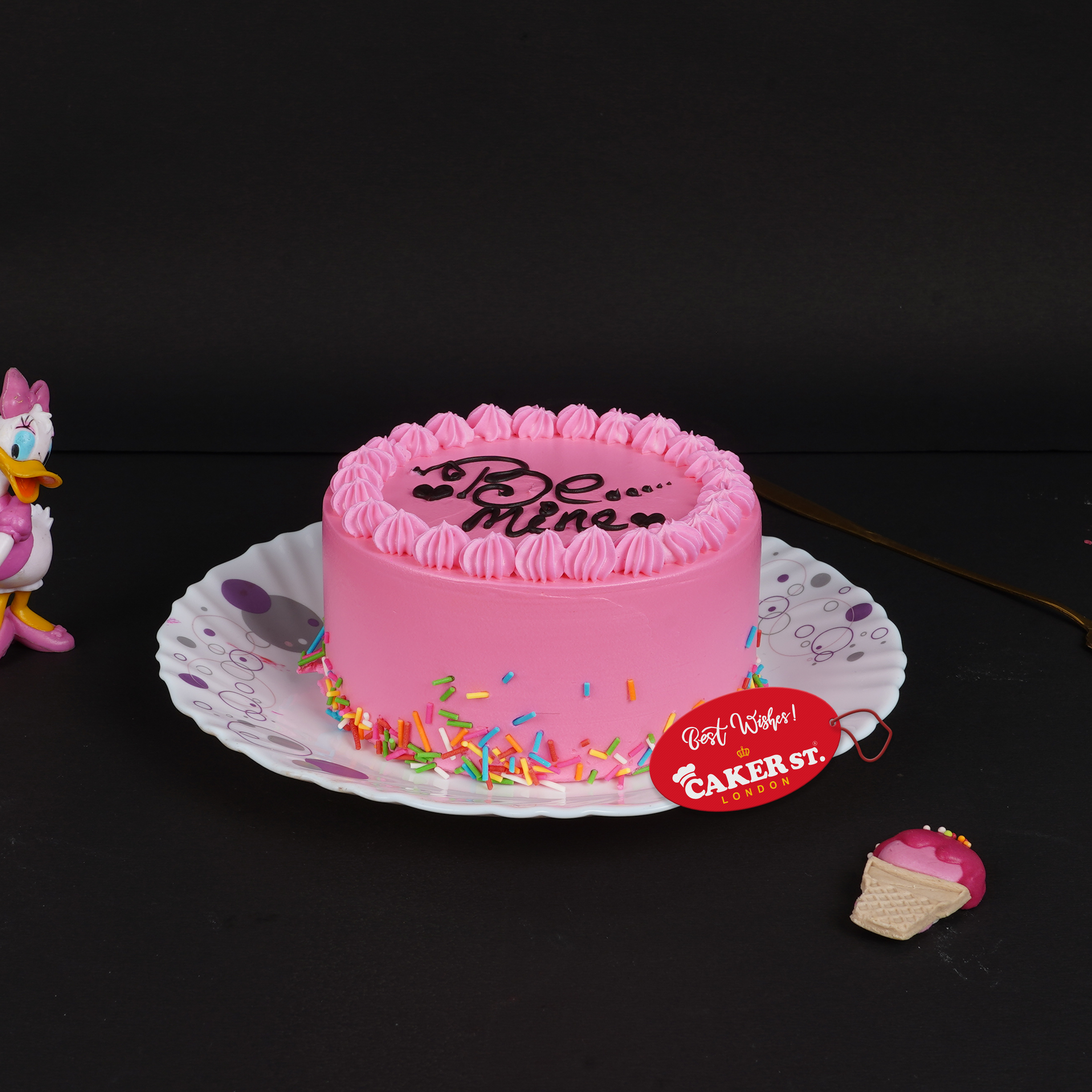 Sunset Blossom Bento Cake (4 inch)