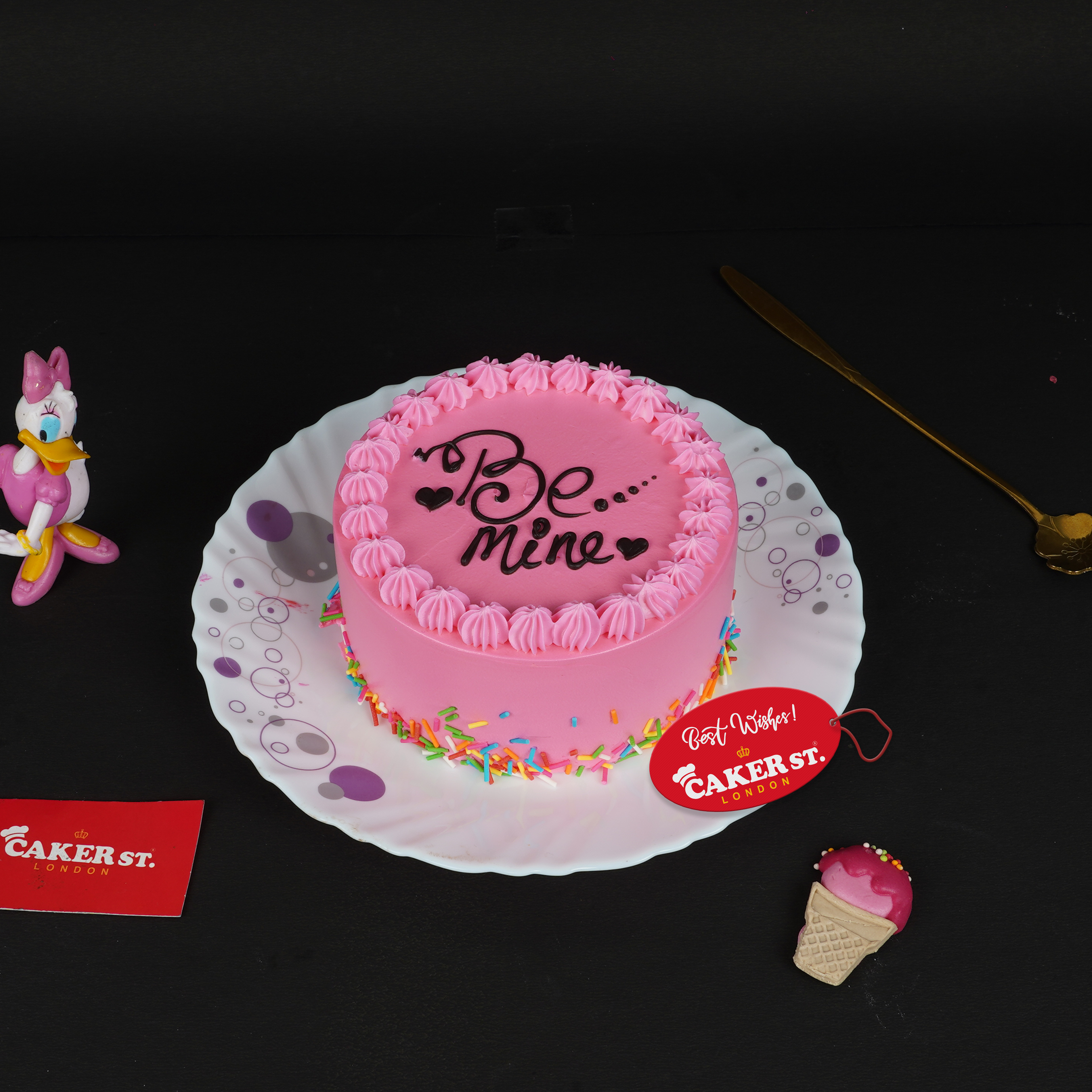 Sunset Blossom Bento Cake (4 inch)