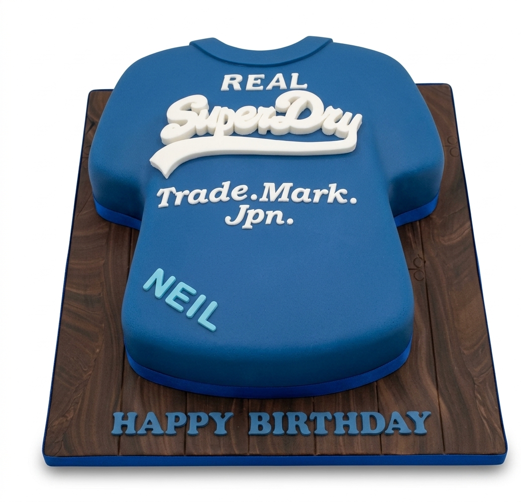 Fashion T-Shirt Birthday Cake