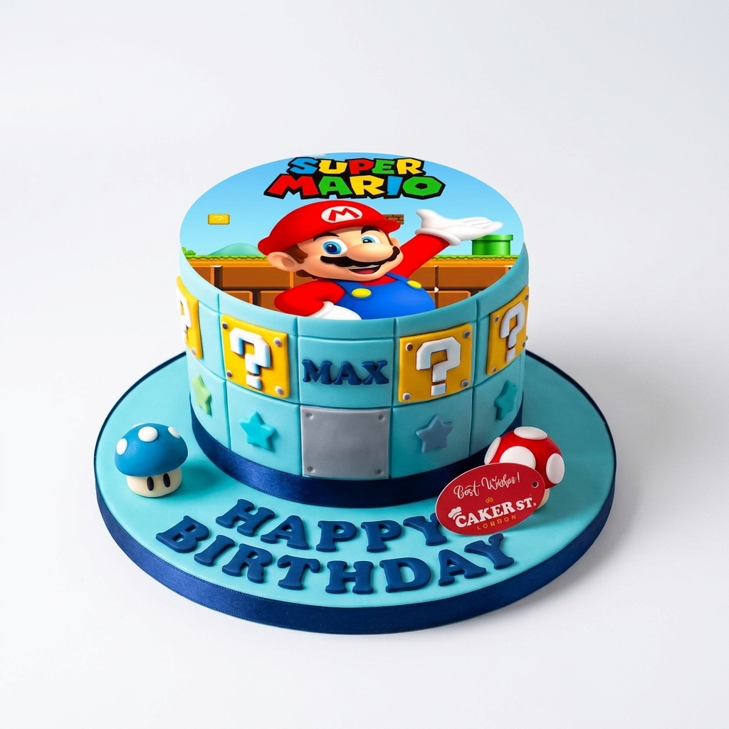 Super Mario Birthday Cake