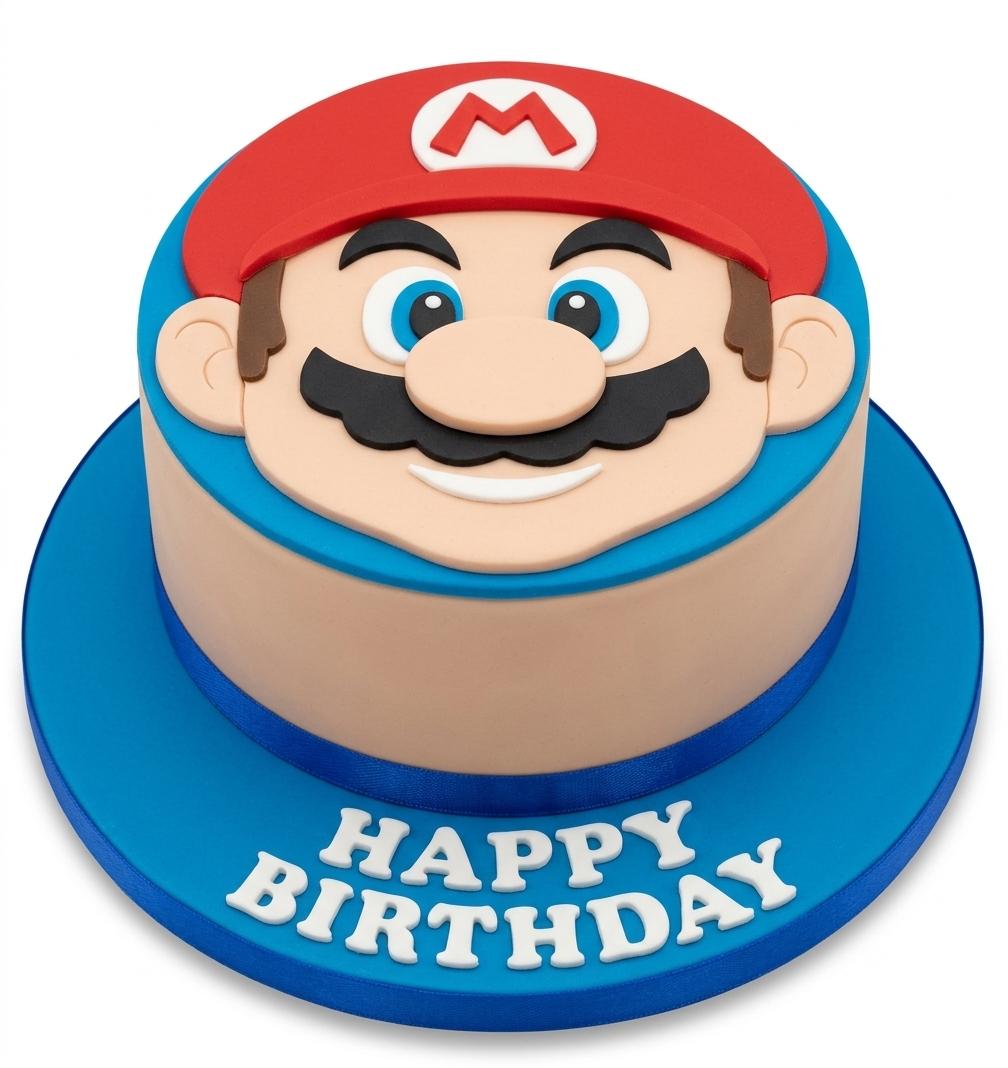 Super Mario Birthday Cake