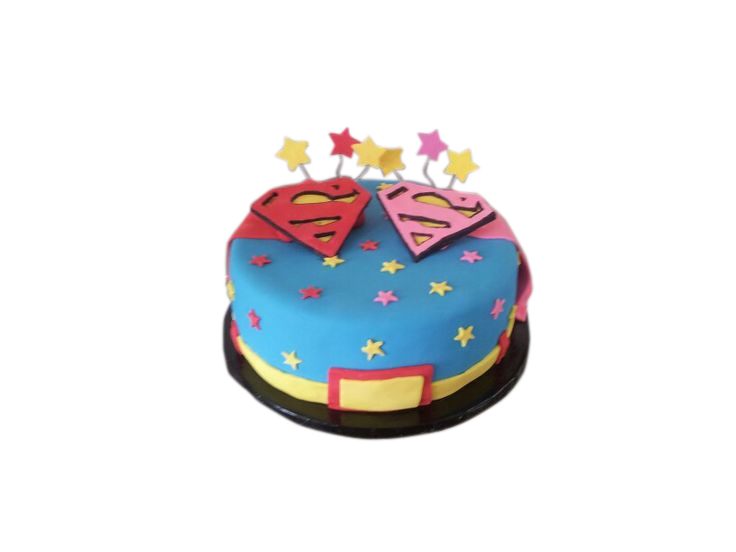 Supergirl cake