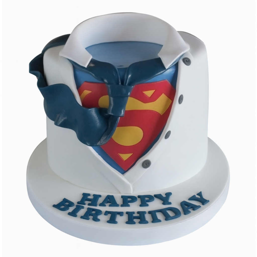 Superman Cake